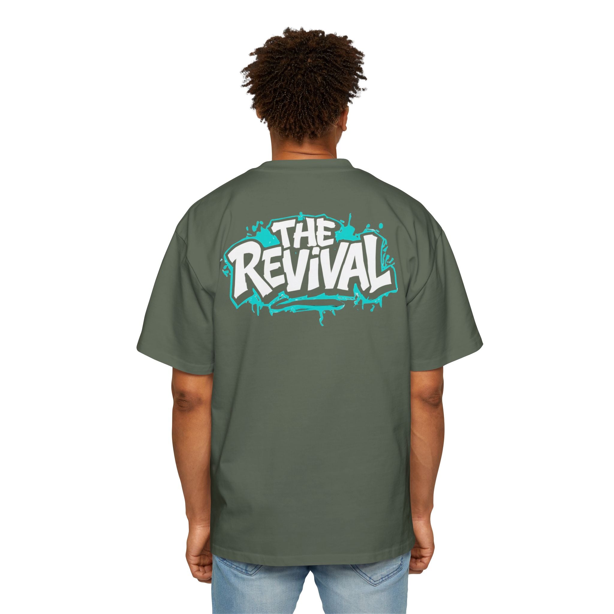 Street Pharmacologist Oversized Tee — "The Revival" Retro Bust Graphic
