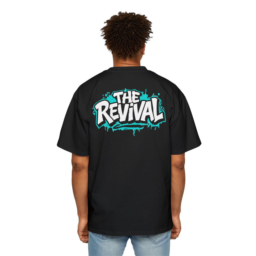Street Pharmacologist Oversized Tee — "The Revival" Retro Bust Graphic