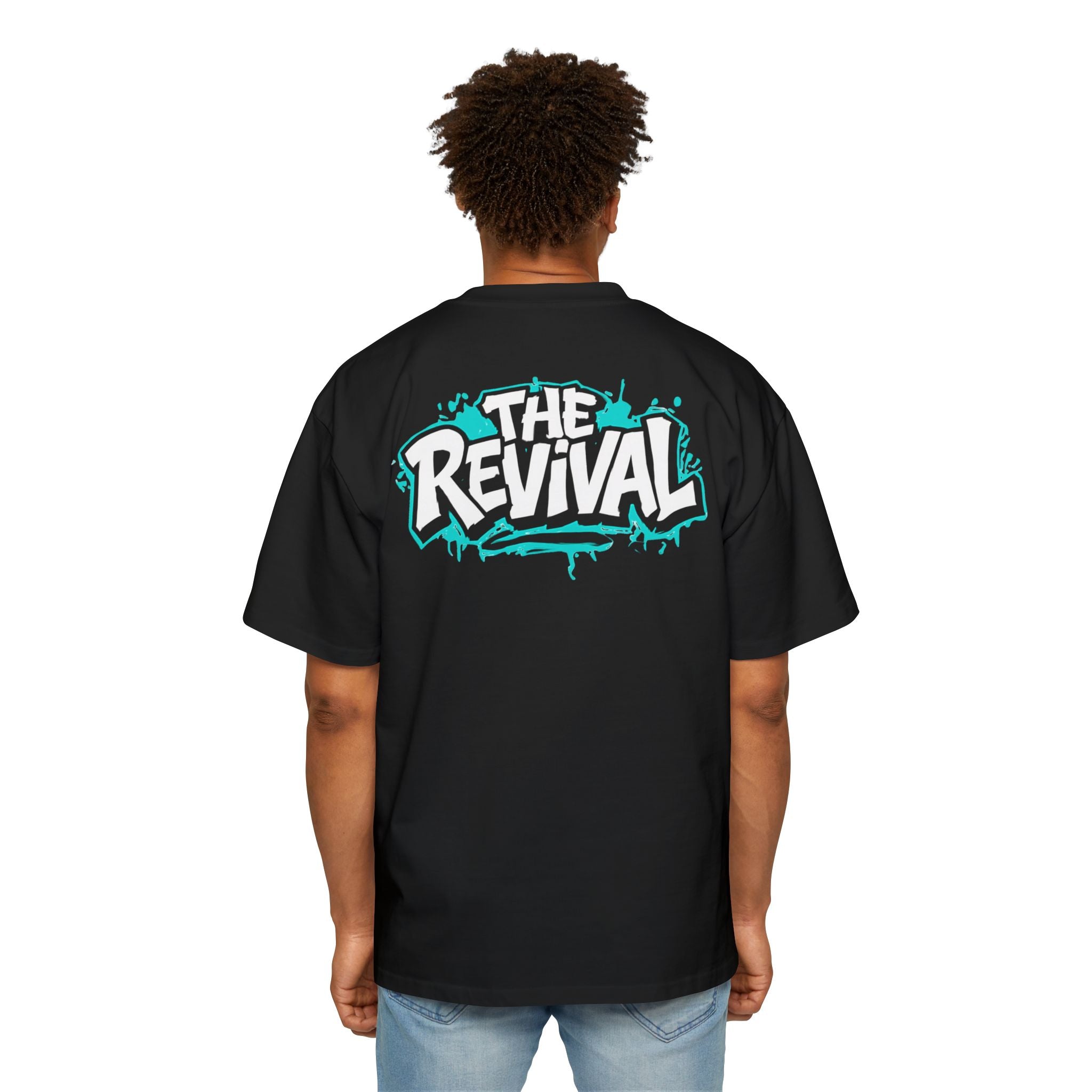 Street Pharmacologist Oversized Tee — "The Revival" Retro Bust Graphic