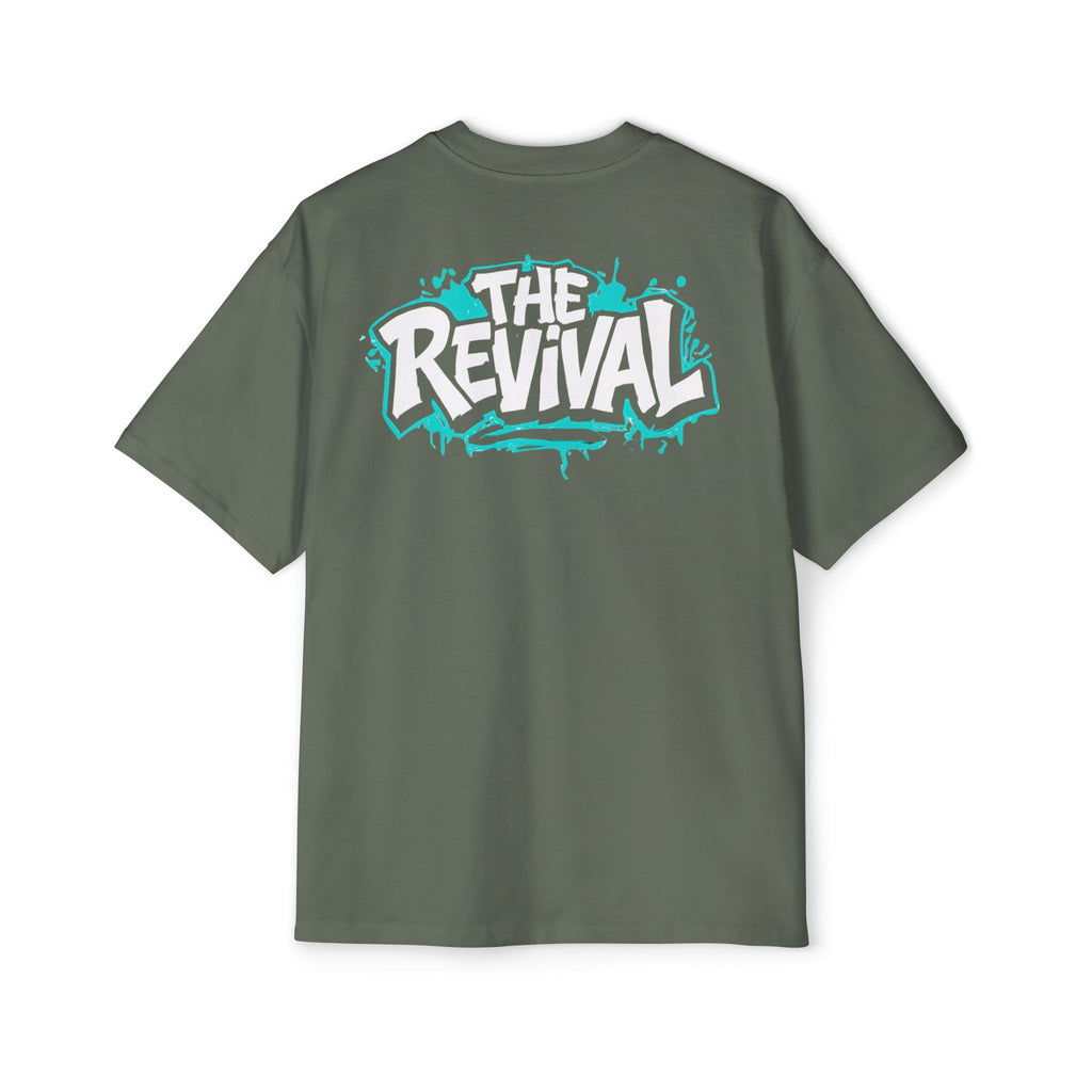 Street Pharmacologist Oversized Tee — "The Revival" Retro Bust Graphic