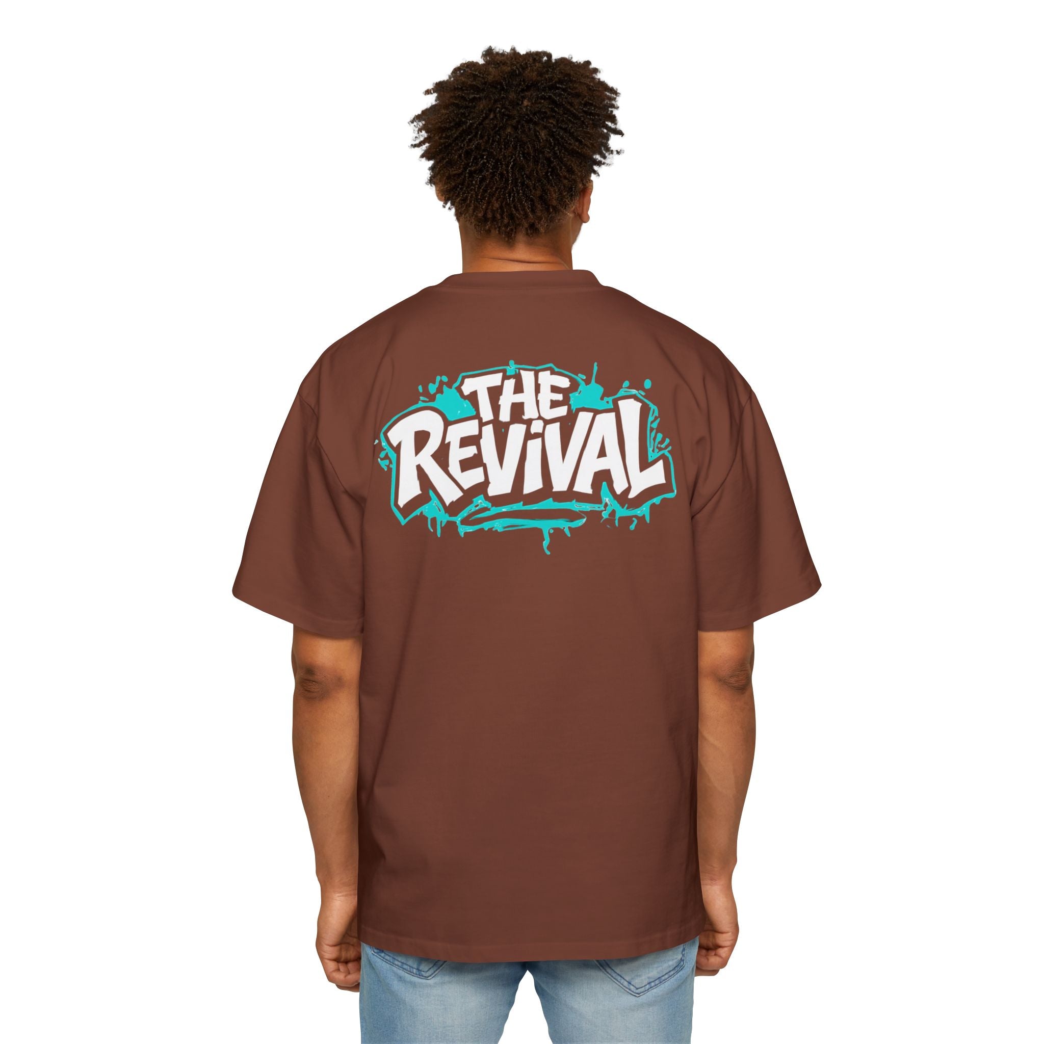 Street Pharmacologist Oversized Tee — "The Revival" Retro Bust Graphic