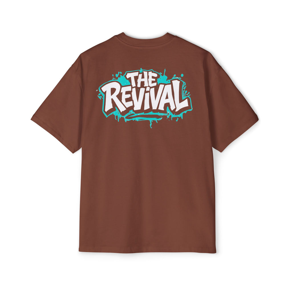 Street Pharmacologist Oversized Tee — "The Revival" Retro Bust Graphic