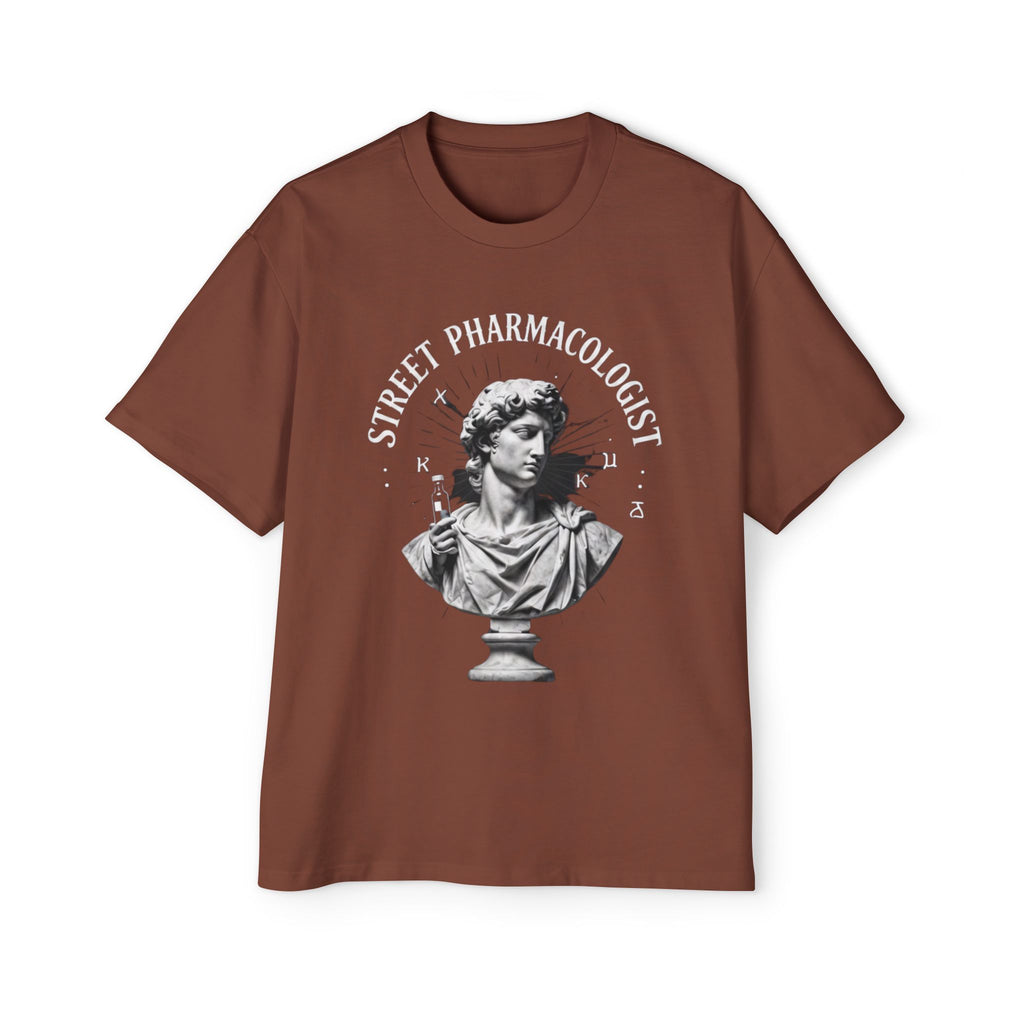 Street Pharmacologist Oversized Tee — "The Revival" Retro Bust Graphic