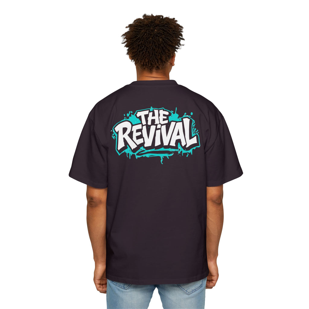 Street Pharmacologist Oversized Tee — "The Revival" Retro Bust Graphic