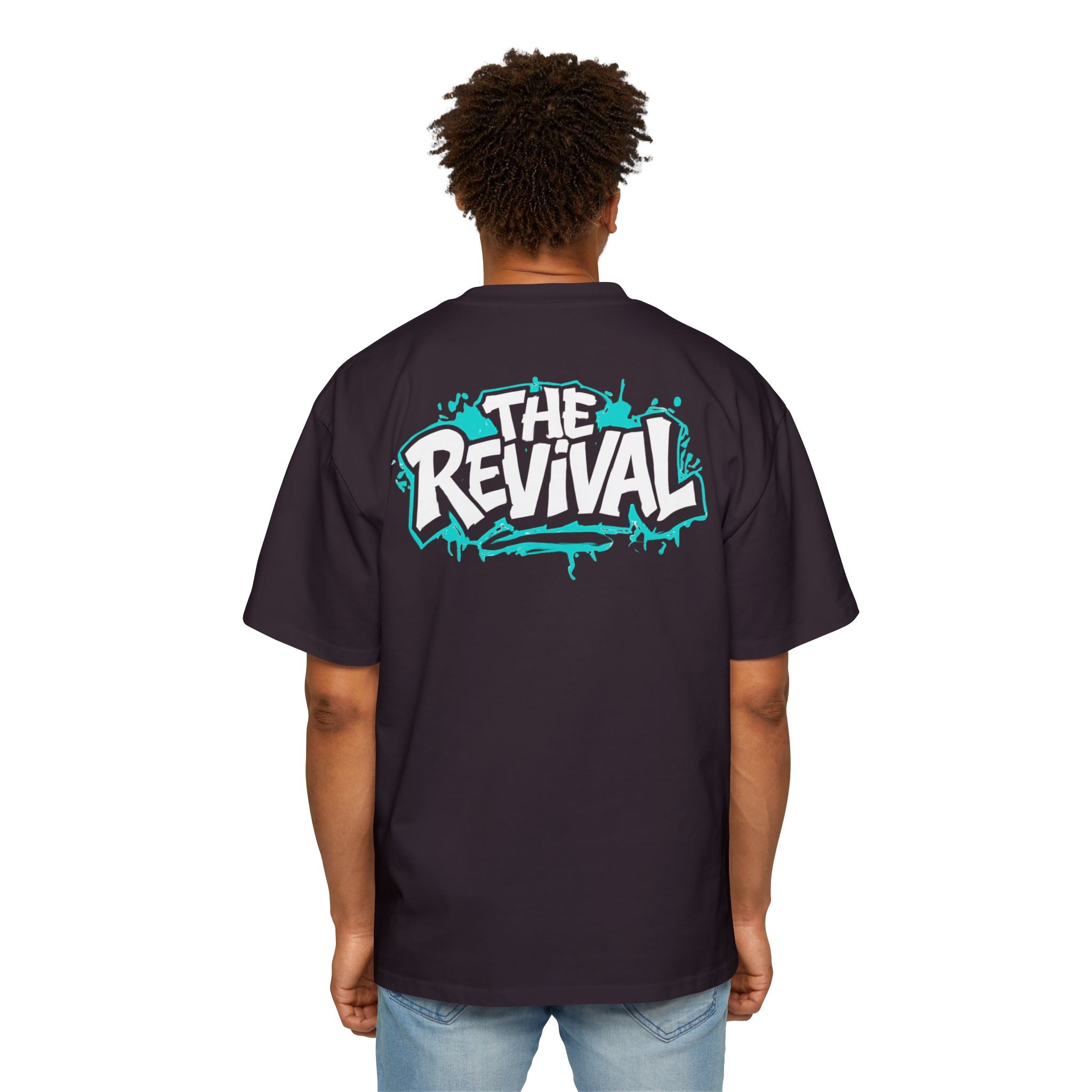 Street Pharmacologist Oversized Tee — "The Revival" Retro Bust Graphic
