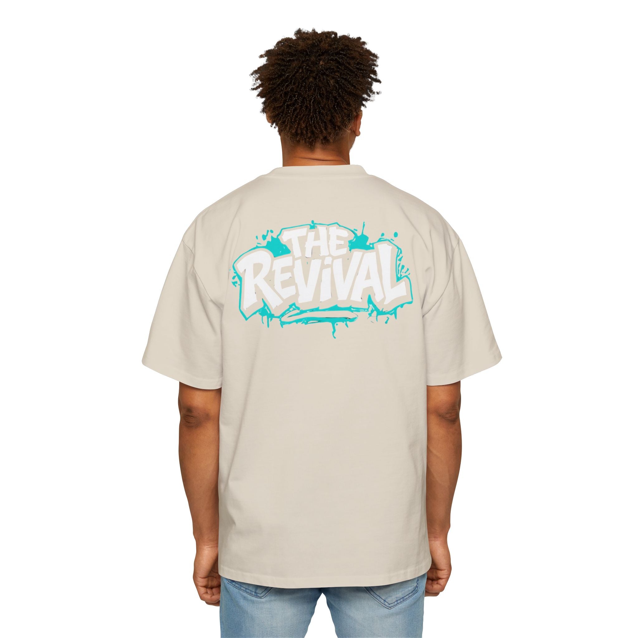 Street Pharmacologist Oversized Tee — "The Revival" Retro Bust Graphic